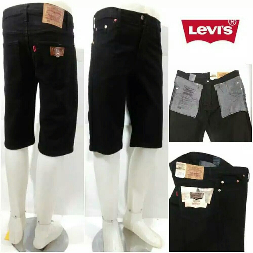 Celana Jeans Pendek Standar Pria 3
