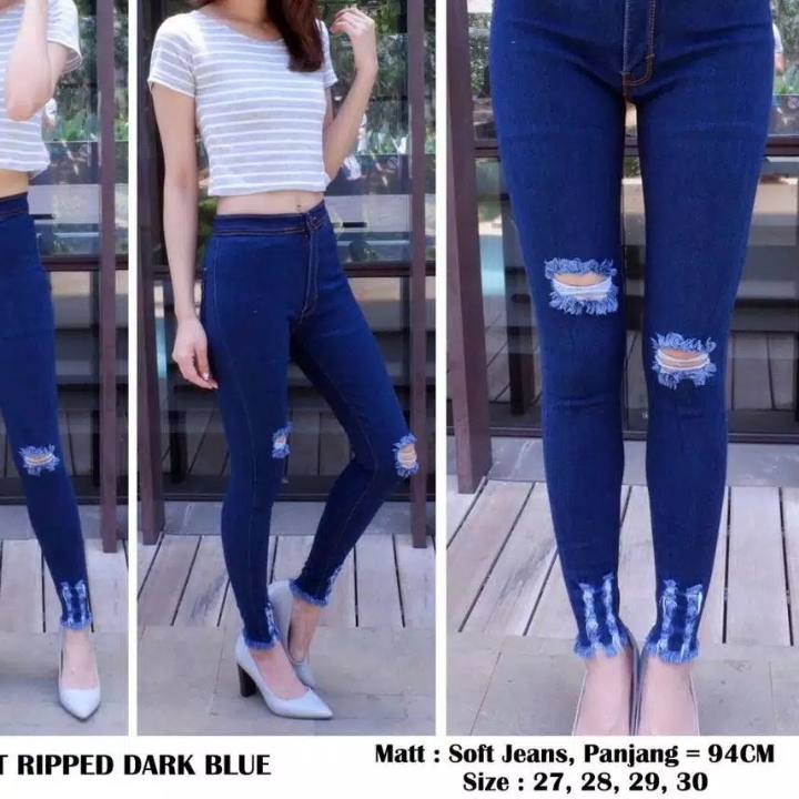Celana Jeans Pun Ripped Lopez 5