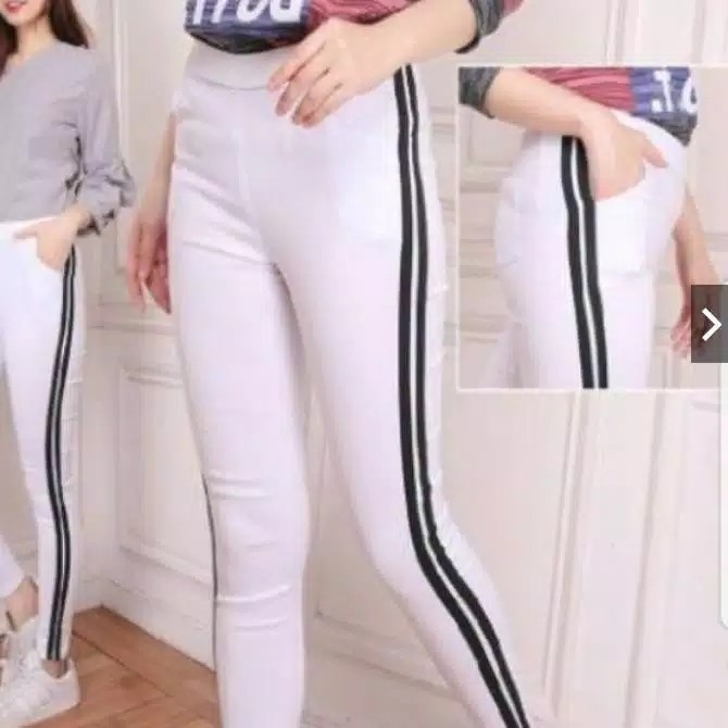 Celana Jegging Ripped List