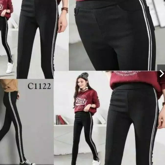 Celana Jegging Ripped List 2