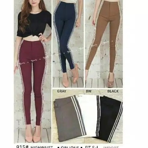 Celana Jegging Ripped List 3