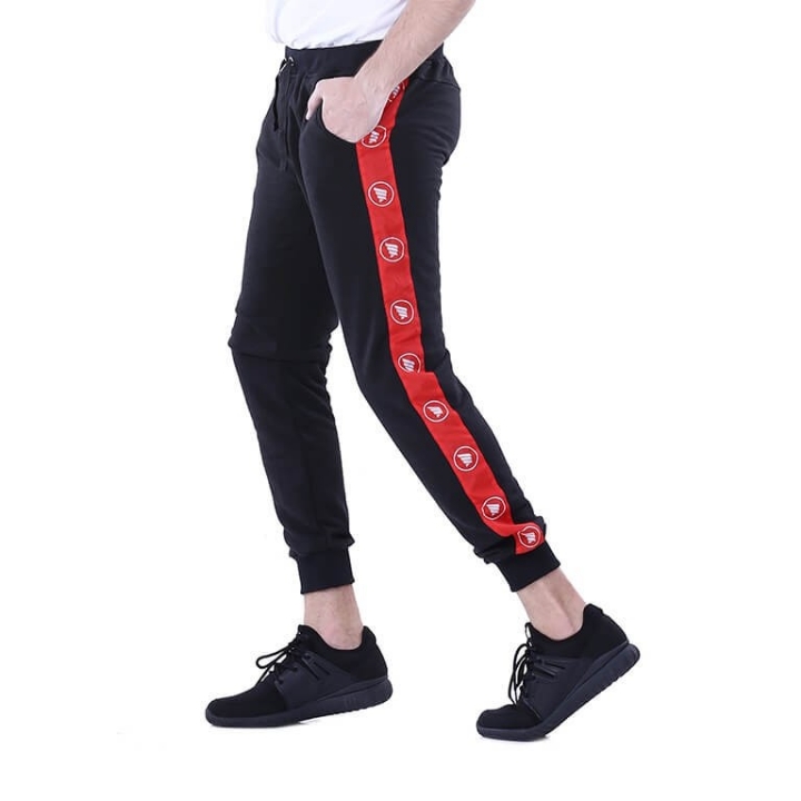 Celana Jogger Pria Distro Motif Bordir - H 4185