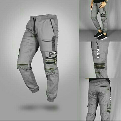 Celana Jogger Sleting W02