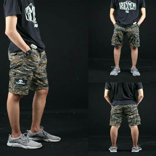 Celana Pendek Short Cargo Spesial Original Produk Pluviphile