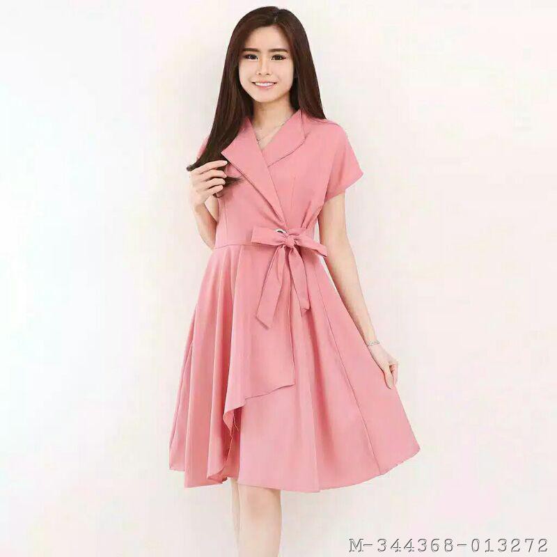 DRESS WANITA JOLY MOSCREPE 4