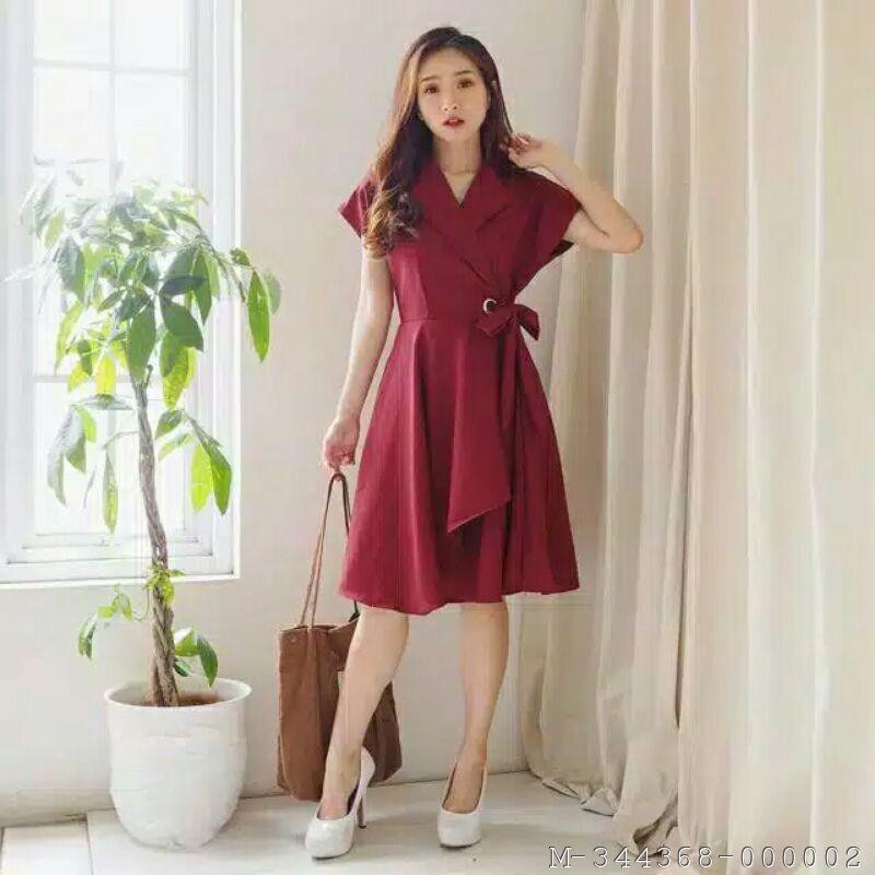 DRESS WANITA JOLY MOSCREPE 5