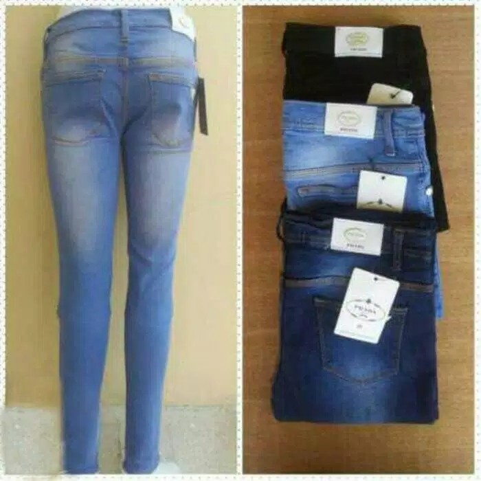 Celana Wanita Boyfriend Jeans Falora 2