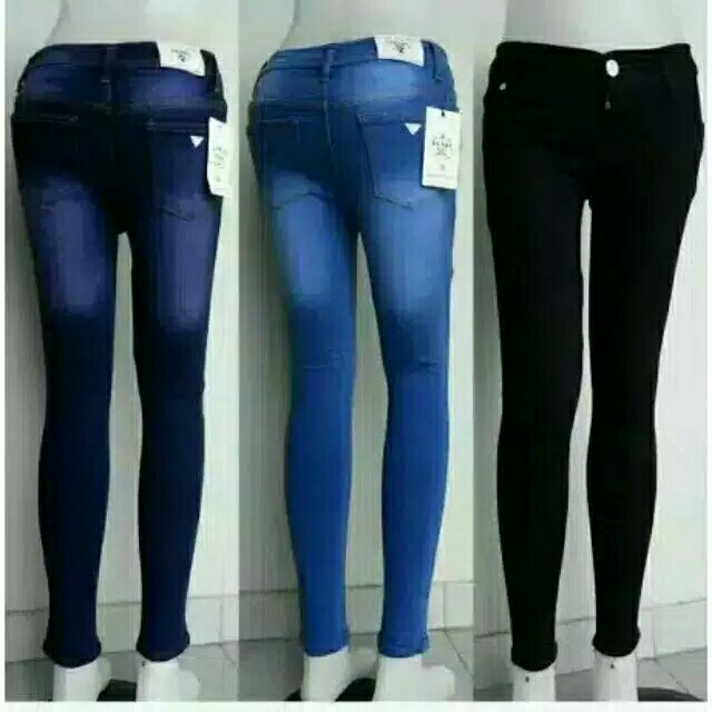 Celana jeans wanita celana panjang wanita skinny street