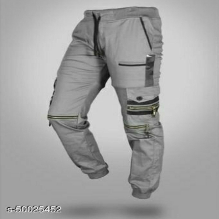 Celana joger jogger cargo ziper