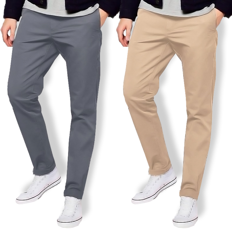 Celana Pria Slim Fit & Reguler Fit Celana Bahan Pria Celana Pria Kant