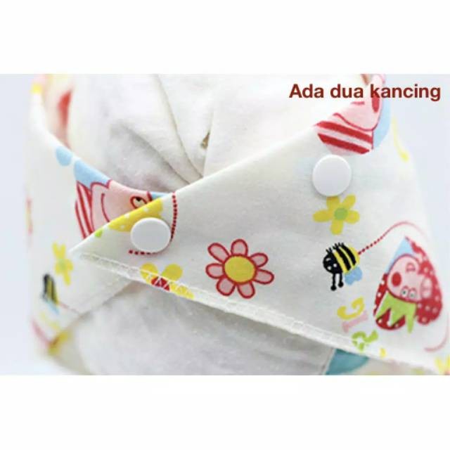Celemek Makan Bayi  Slabber  Slaber Bib 2