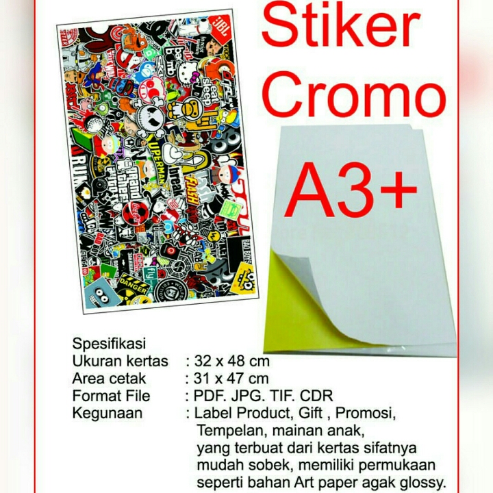 Cetak Stiker Costume