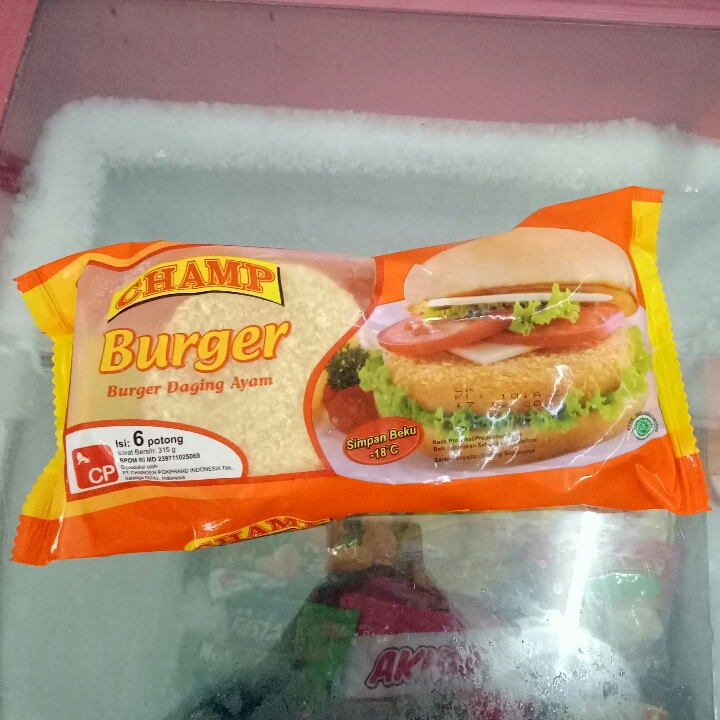 Champ Daging Burger Isi 6