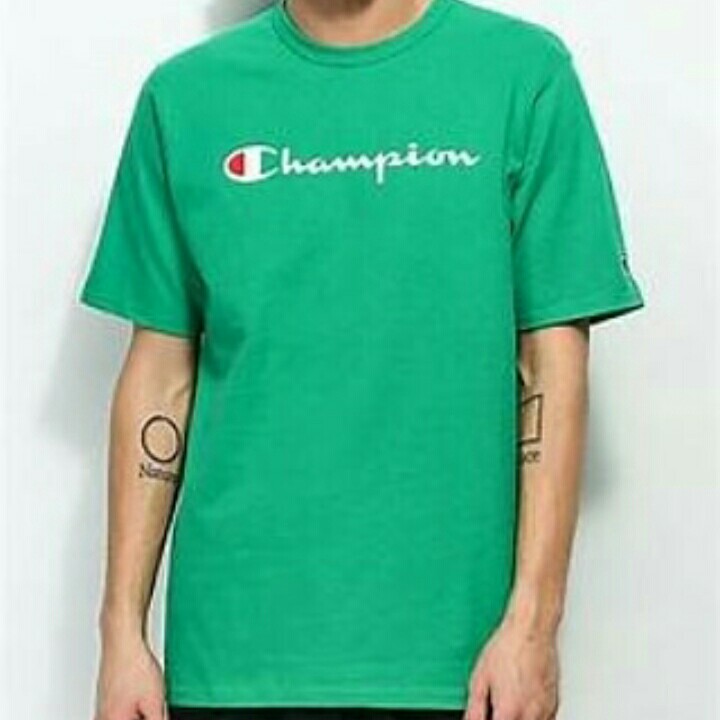 Champion Tshirt Green