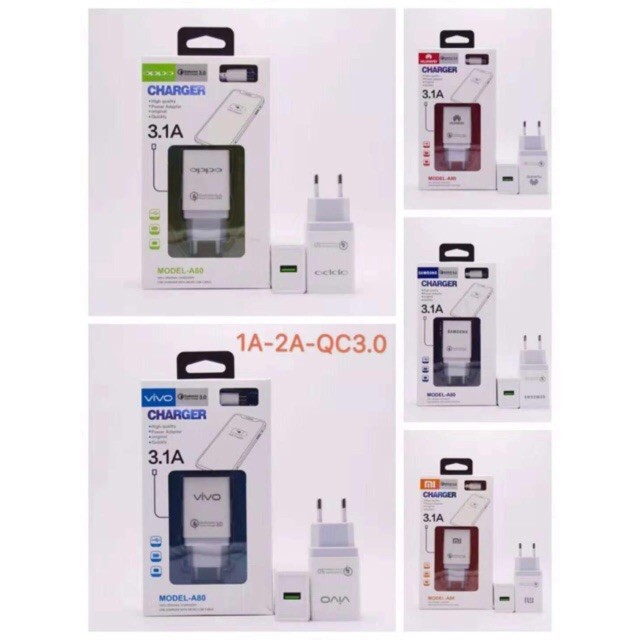 Charger 3A Qualcomm Fast Charging