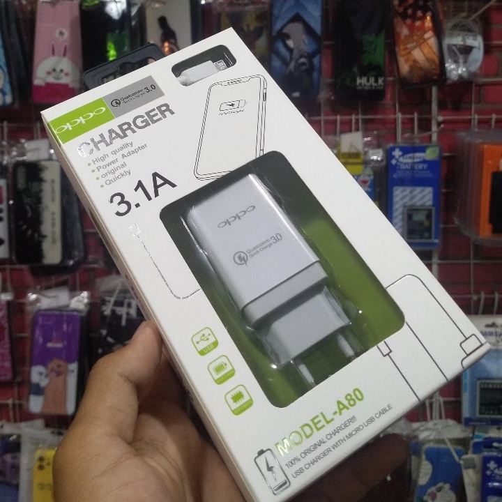 Charger Oppo 3 Ampere 