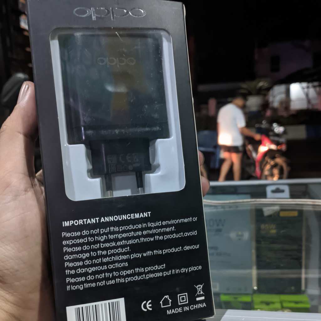 Charger Oppo Original 80 Watt Fast Charging Real Black Type C 2