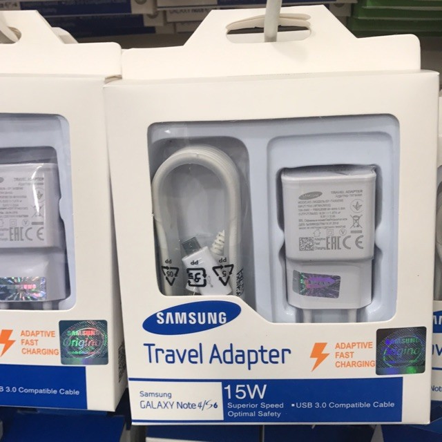 Charger Samsung Travel Adapter Galaxy Note 4 - S6 S-TP Original 3