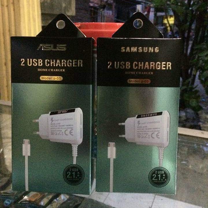 Charger samsung 2 output 
