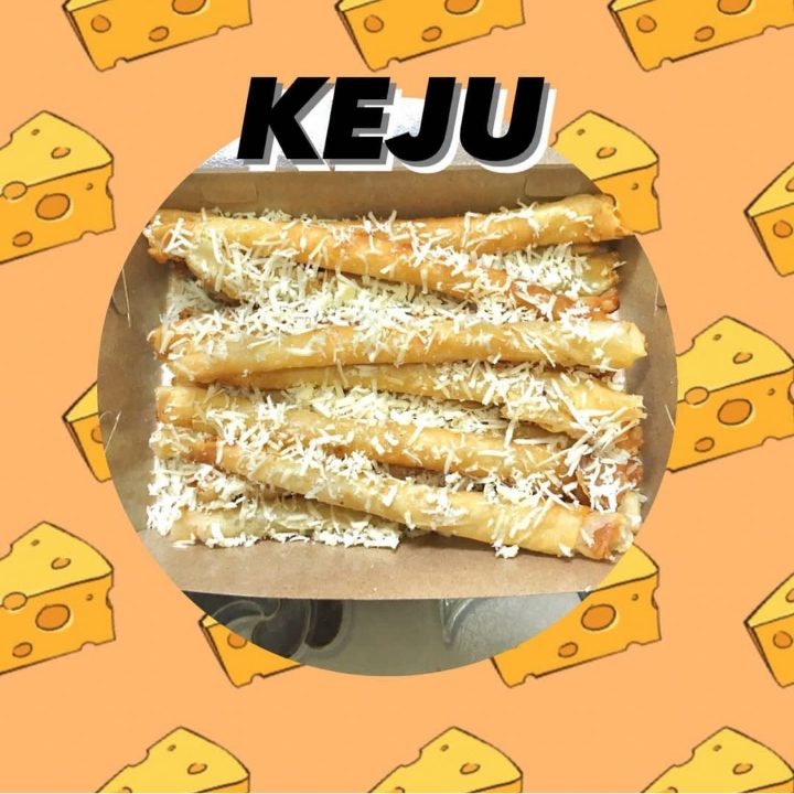 Chease Rolls Toping Keju