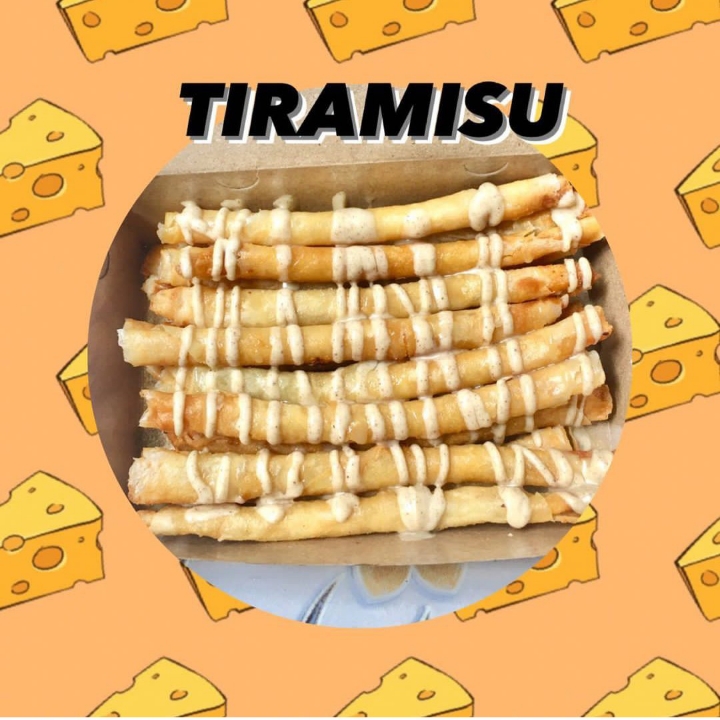 Cheese Rolls Toping Tiramisu Coming Soon
