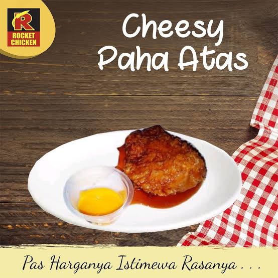 Cheesy Level Dada atau Paha Atas