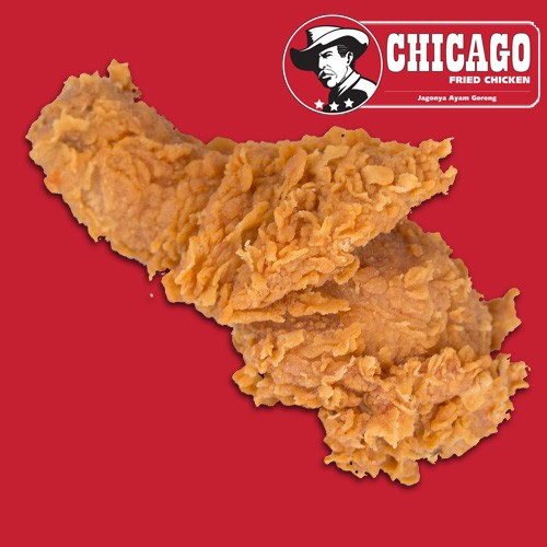 Chicago Fried Chicken - Paha Bawah