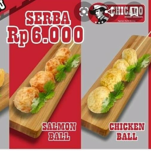 Chicken Ball Dan Salmon Ball