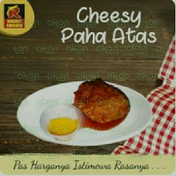 Chicken Cheesy Level Paha Atas