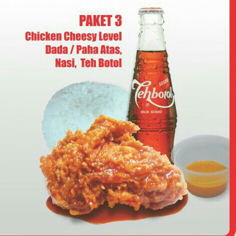 Chicken Cheesy Paket 3
