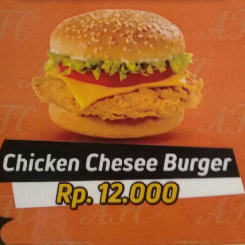 Chicken Chesee Burger