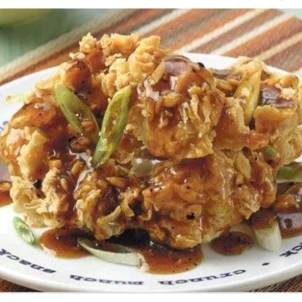 Chicken Crispy Saom Siram Lada Hitam
