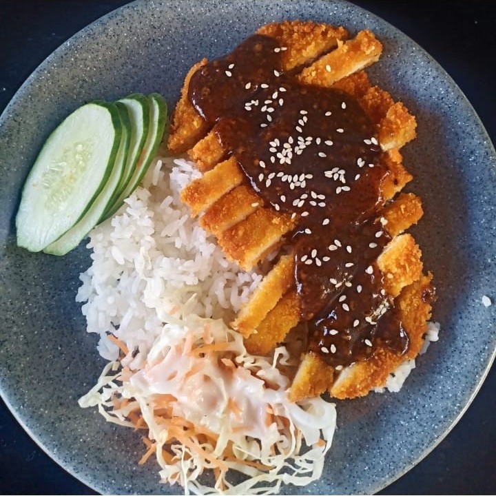 Chicken Katsu Balckpaper