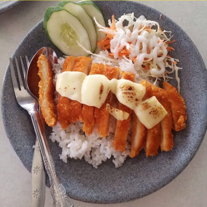Chicken Katsu Keju Slice