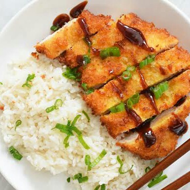 Chicken Katsu Nasi