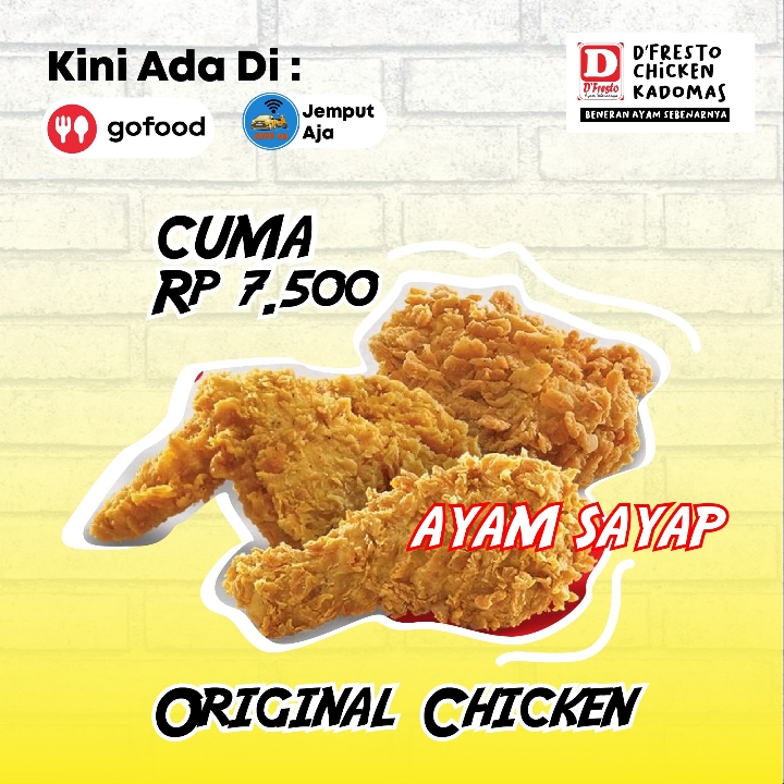 Chicken Original Dfresto Sayap