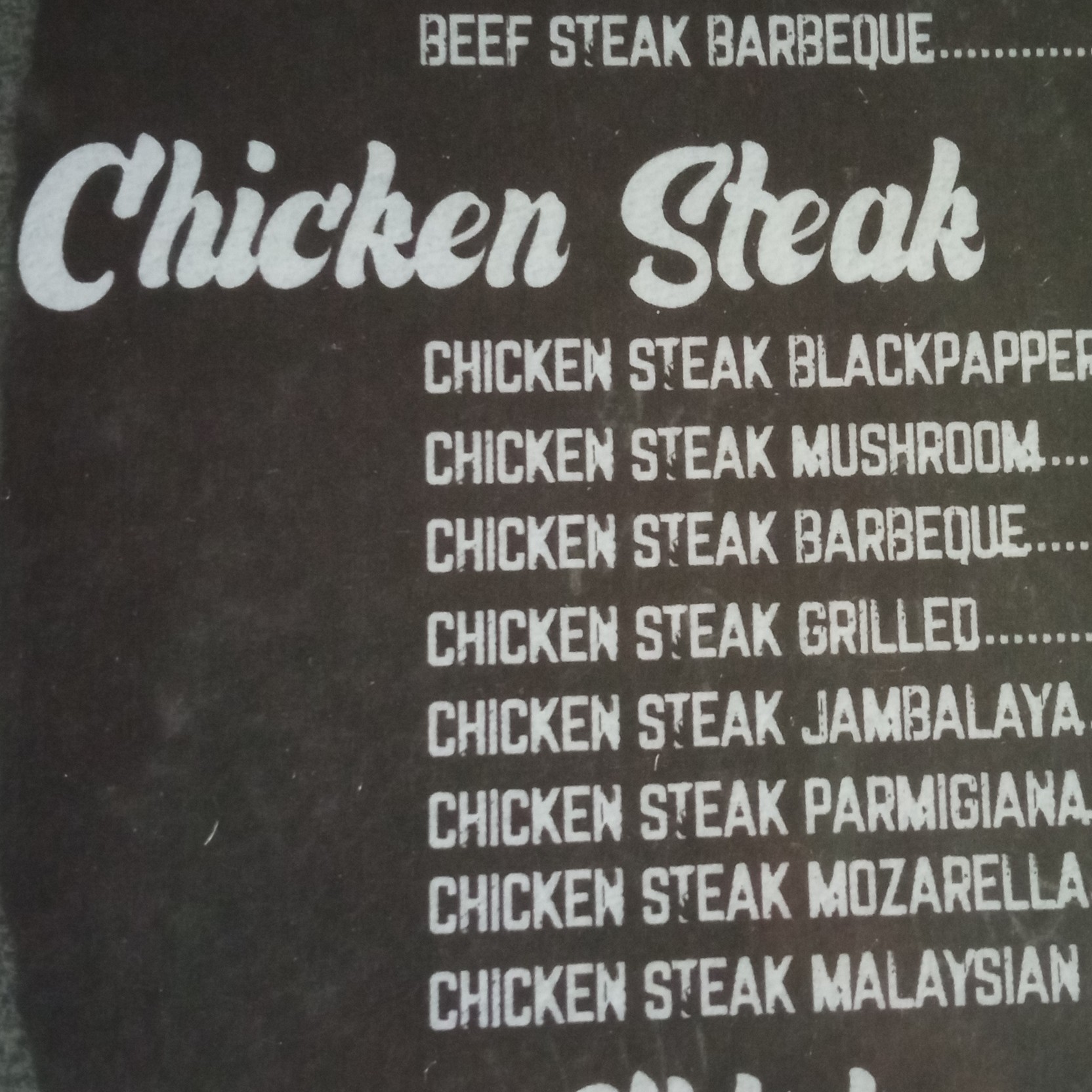 Chicken Steak