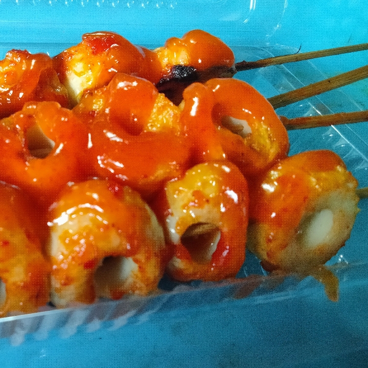 Chikuwa Panggang Saos Pedas