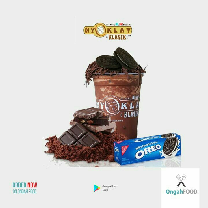 Choco Milk Oreo - Nyoklat Klasik