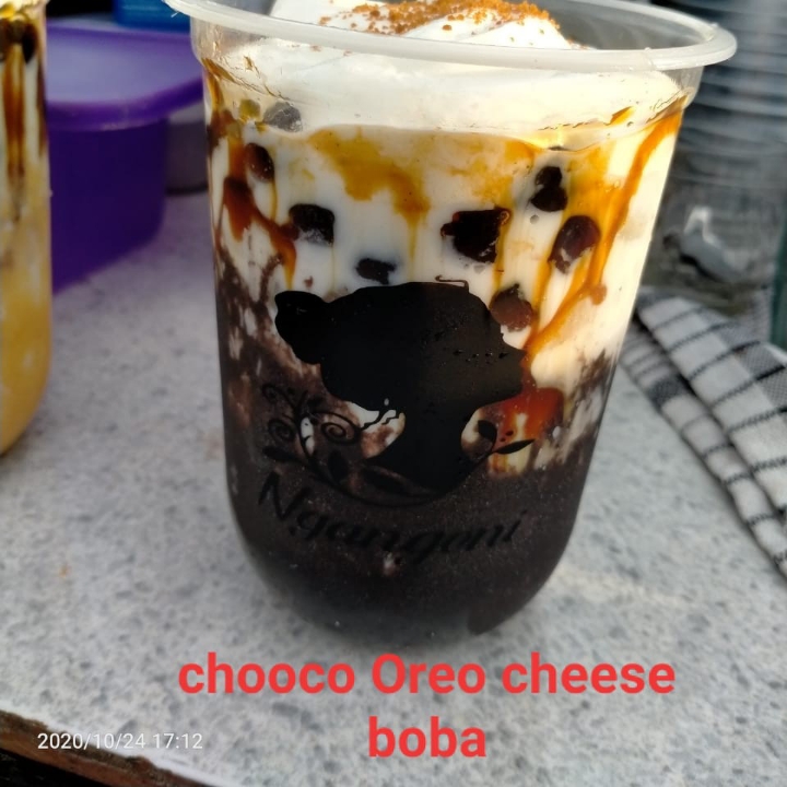 Choco Oreo Cheese Boba