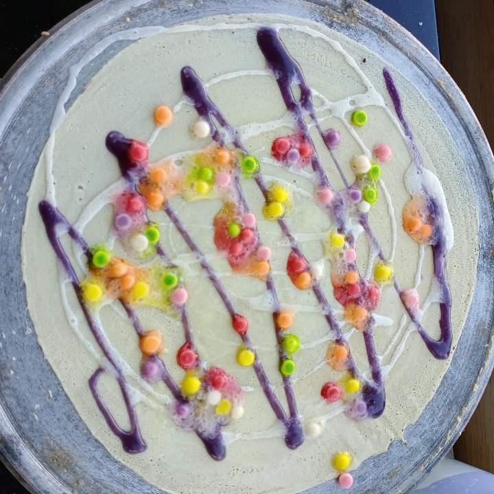 Chocochip Pelangi Bluberry Susu