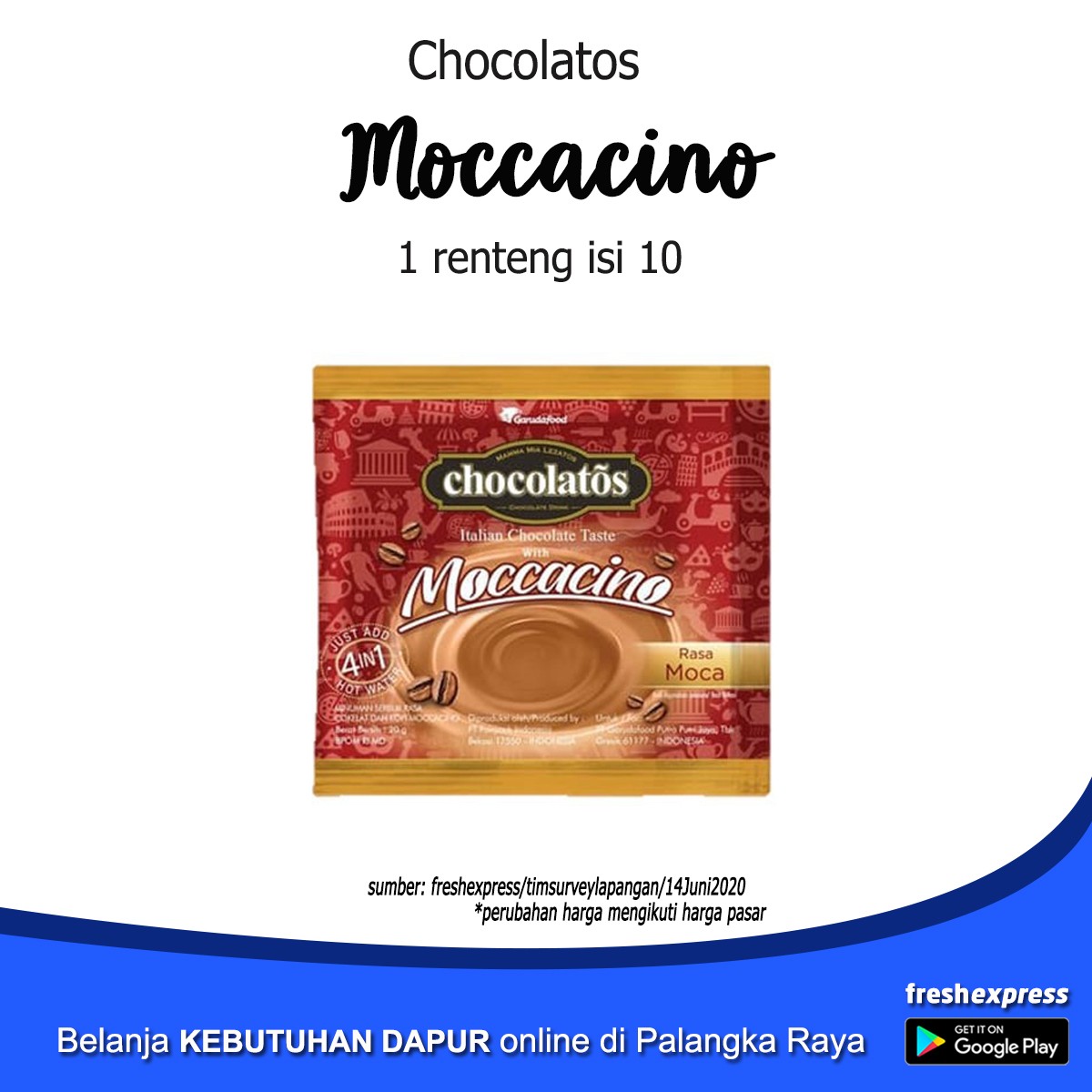 Chocolatos Moccacino Isi 10