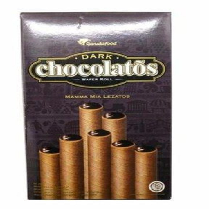 Chocolatos Wafer Roll Dark Chocolate