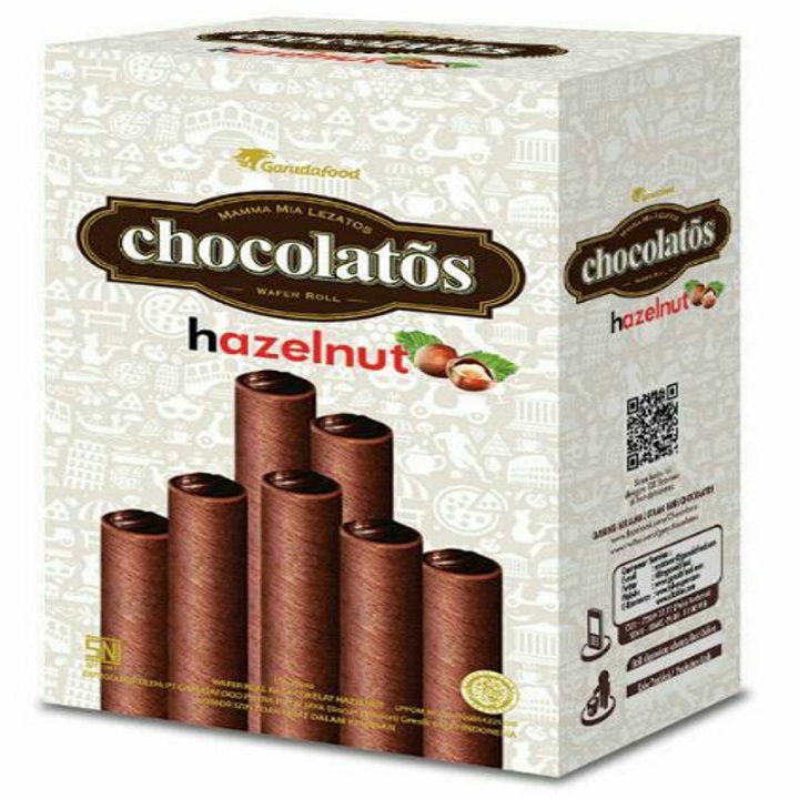 Chocolatos Wafer Roll Hazelnut