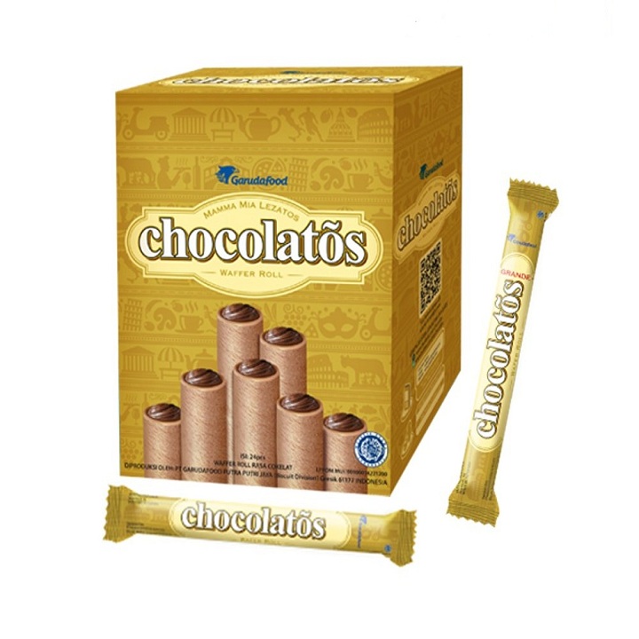 Chocolatos Wafer Roll Original