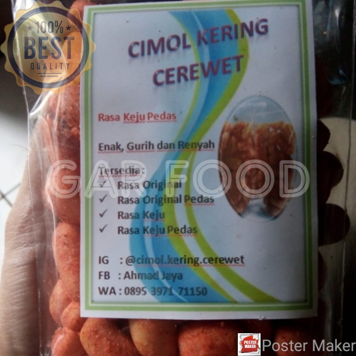 Cimol Kering Cerewet