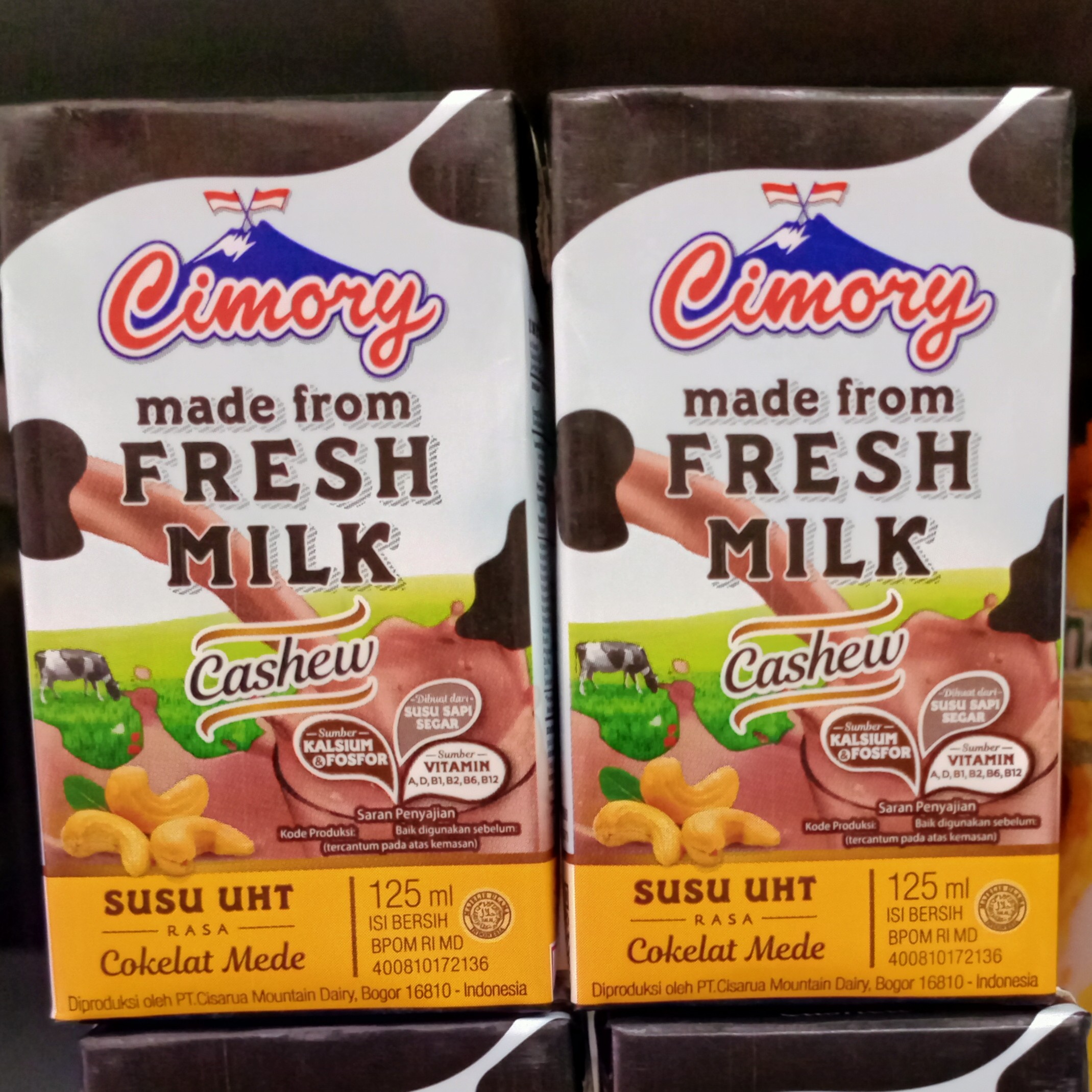 Cimory Fresh Milk Coklat Mede 125ml