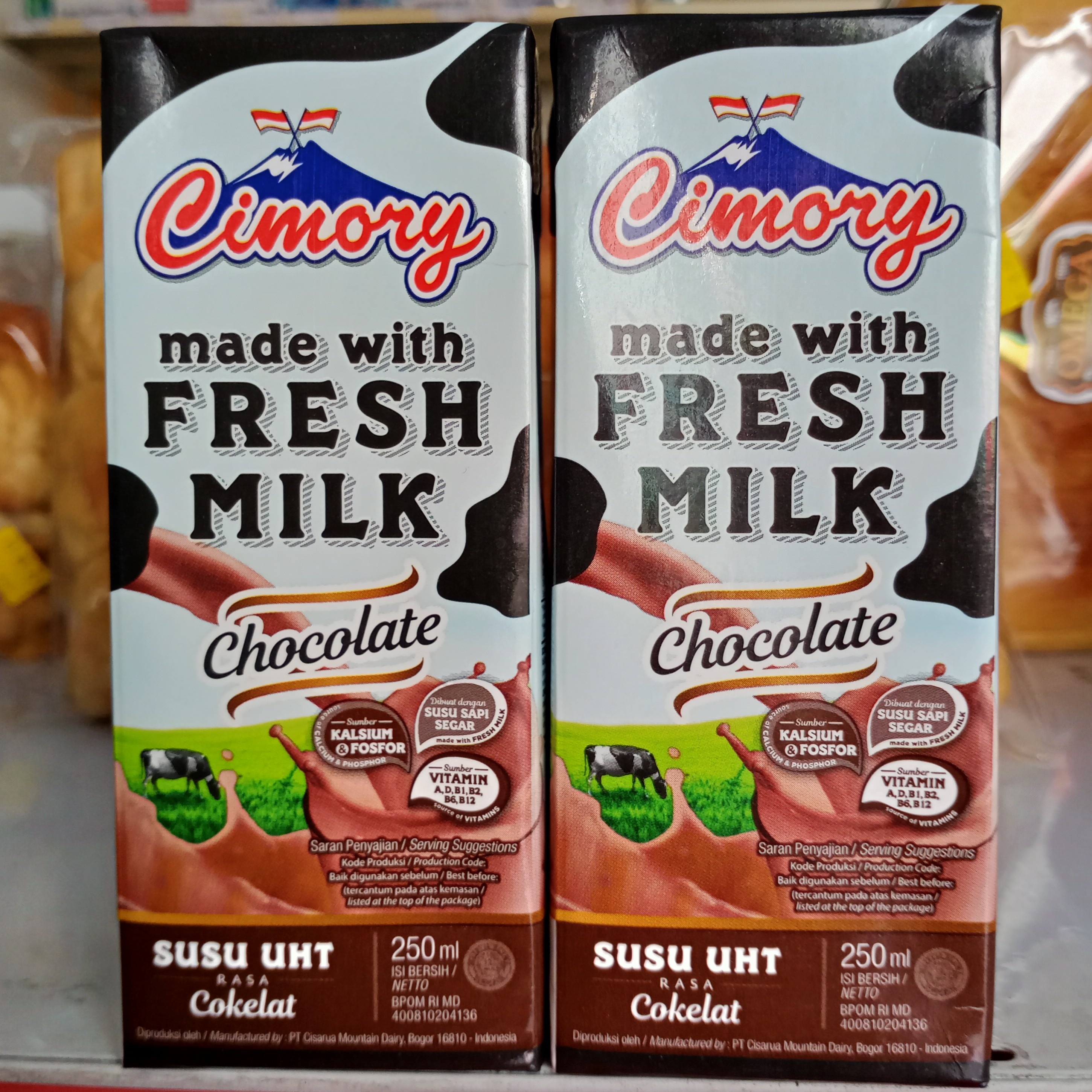 Cimory Freshmilk Coklat 250ml