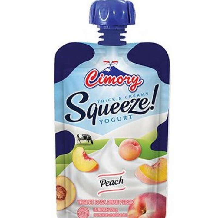 Cimory Squeze Peach