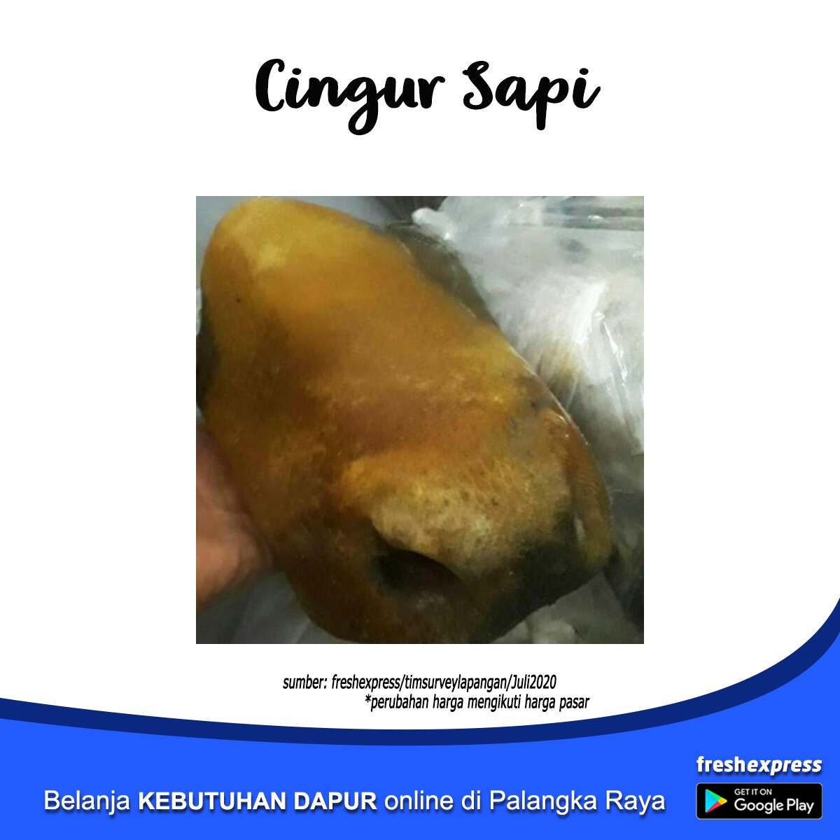 Cingur Sapi - 1Kg